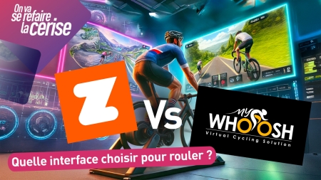 Image du dossier Zwift vs. MyWhoosh : Quelle est la meilleure plateforme pour s’entraîner en home trainer ?