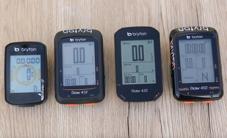 Gamme des compteurs GPS vélo Bryton 2020